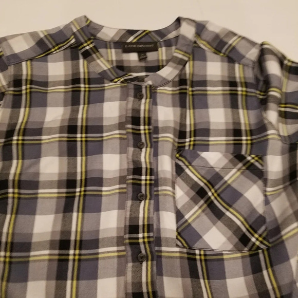 Lane Bryant womens shirts long sleeve Size 18 - Picture 2 of 7